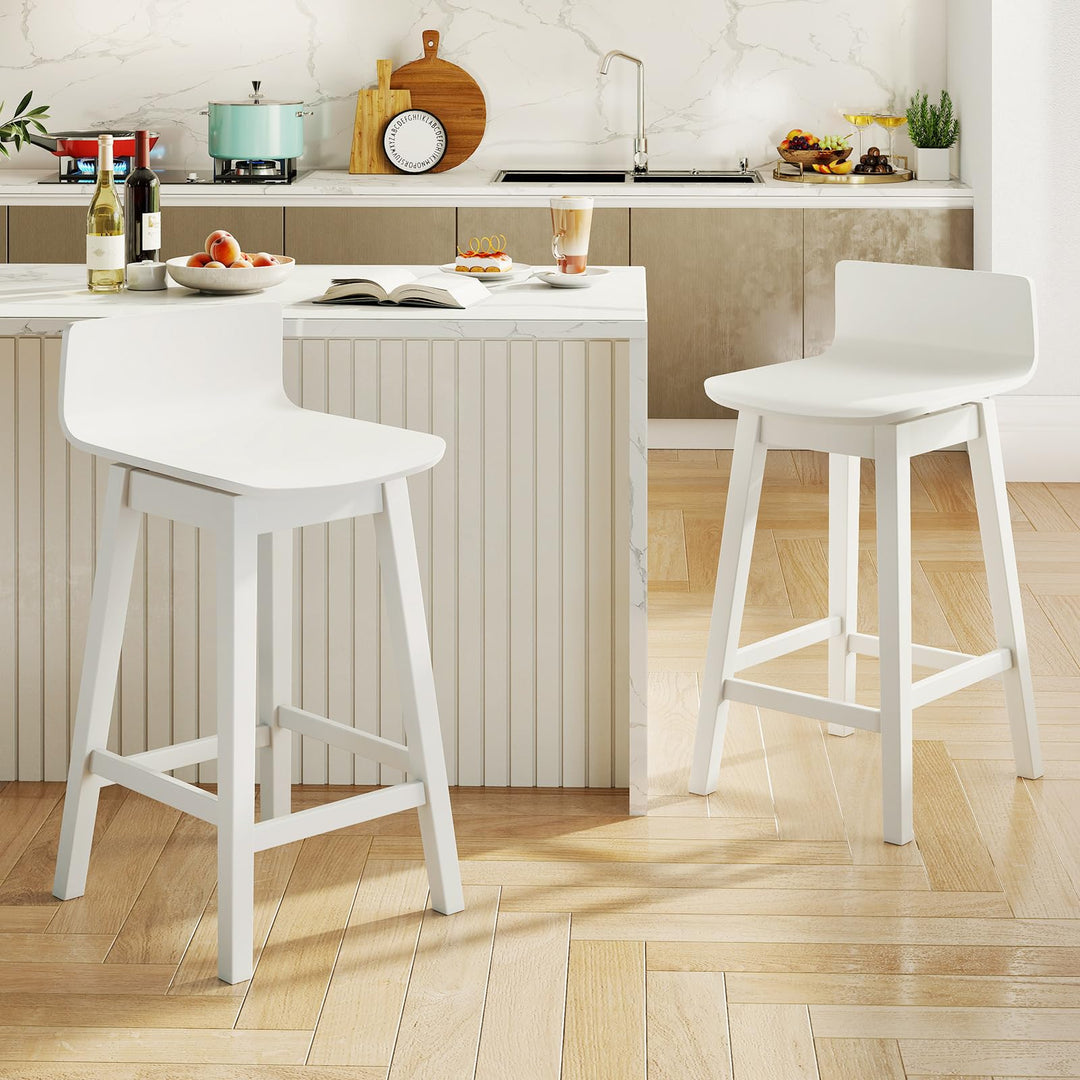 Giantex 24.5" Swivel Bar Stools Set of 2/4