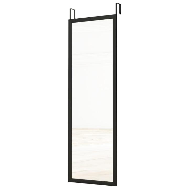 CHARMAID Over The Door Full Length Mirror, Arched Full Body Mirror