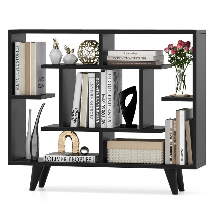 Giantex 3 Tier Geometric Bookshelf