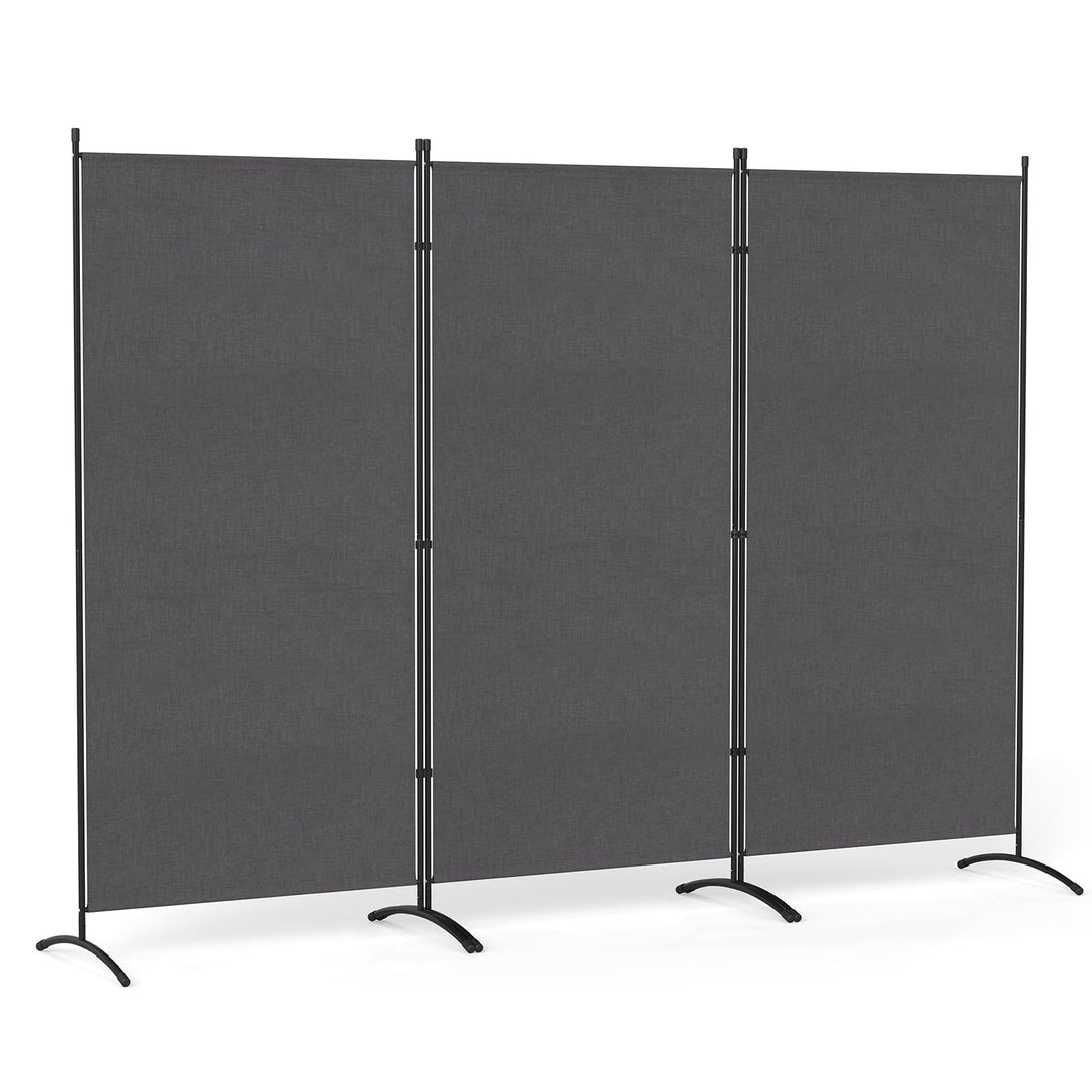 Giantex 3 Panel Room Divider, 6FT Folding Privacy Screen
