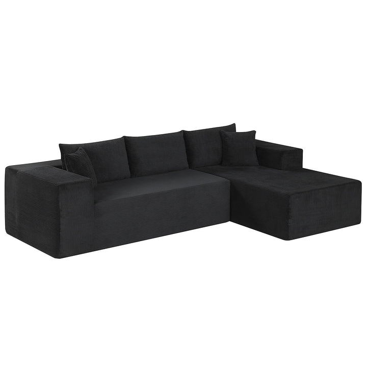 Giantex 110.5" Modular Sectional Sofa for Bedroom & Living