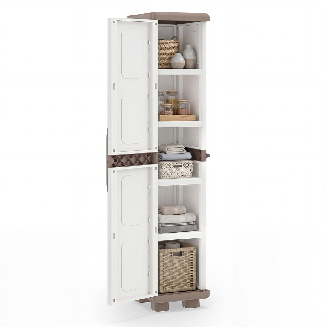 Giantex 70” Tall Slim Storage Cabinet with Single Door