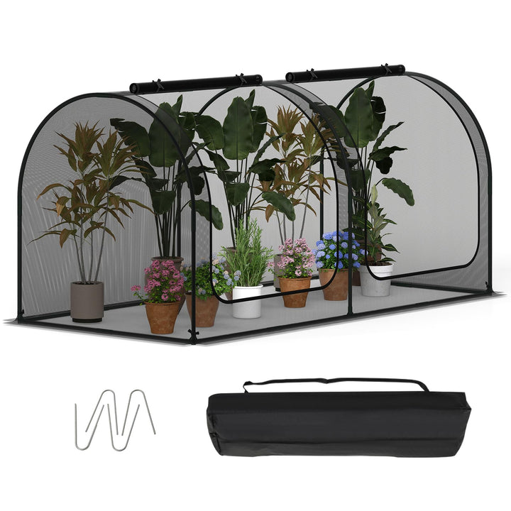 Giantex 98” x 48” x 48” Tunnel Crop Cage
