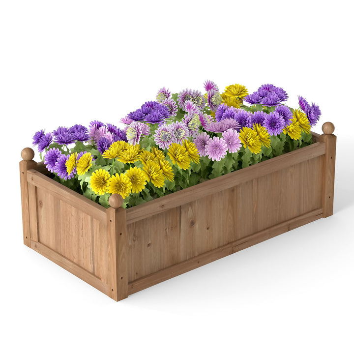 Giantex Wood Raised Garden Bed