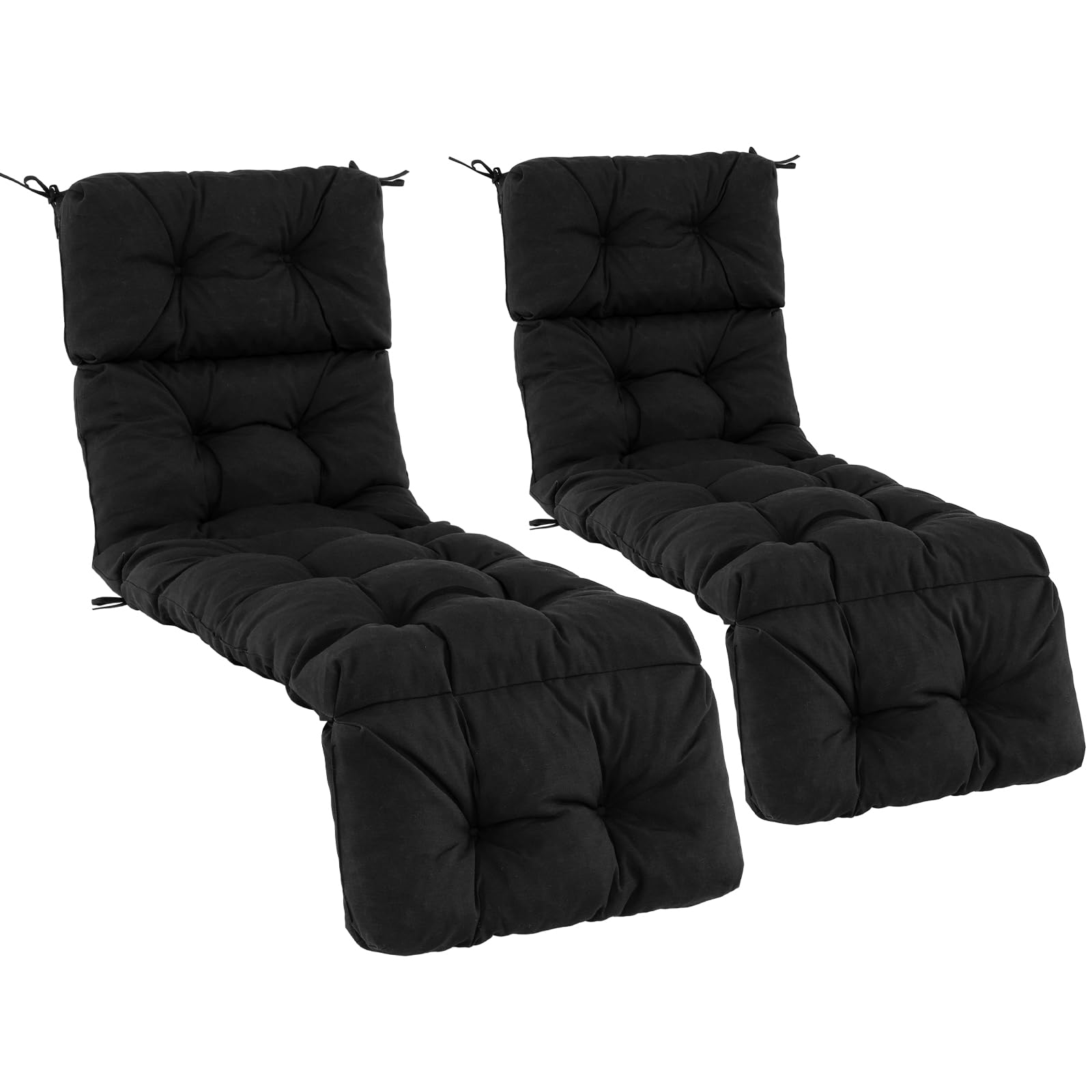 Giantex Set of 1/2/4 Lounge Chair Cushion(73X22X4 Inch)
