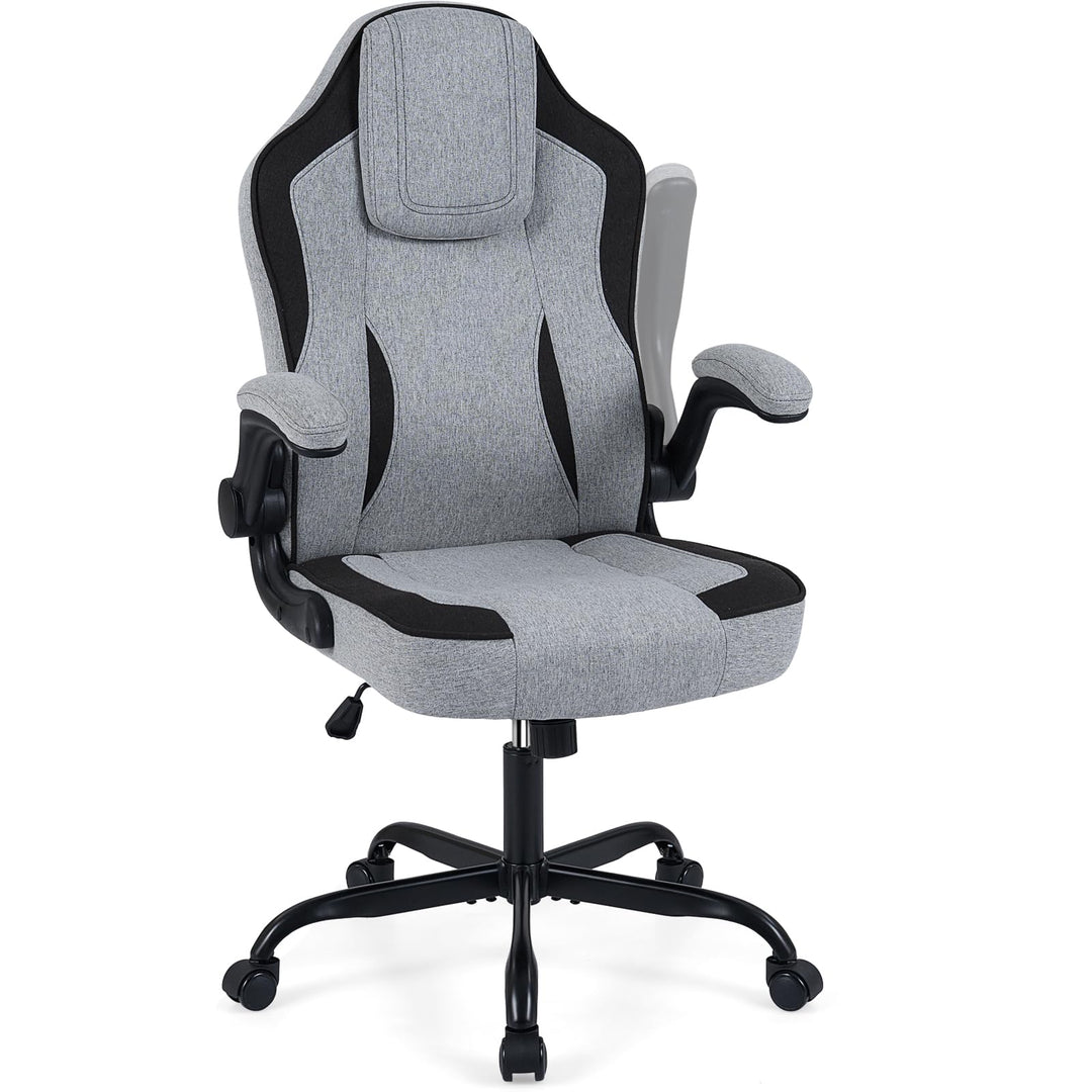 Giantex Ergonomic Computer Office Chair with 90° Flip-up Armrests