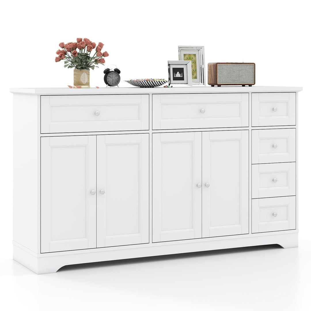 Giantex Large Buffet Cabinet with Storage, 59” Kitchen Cabinet