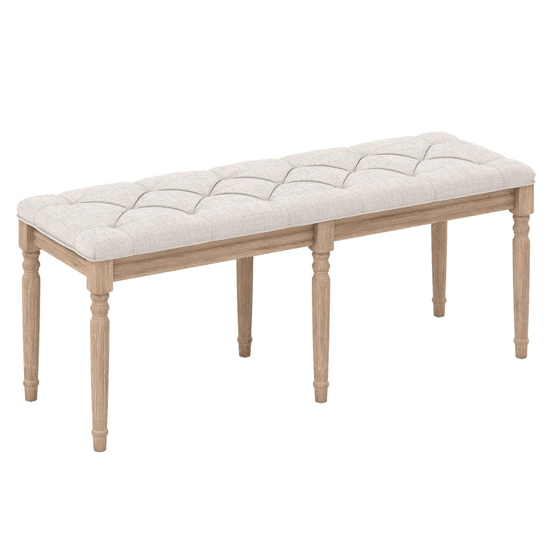 Giantex 47.5-inches Upholstered Dining Bench