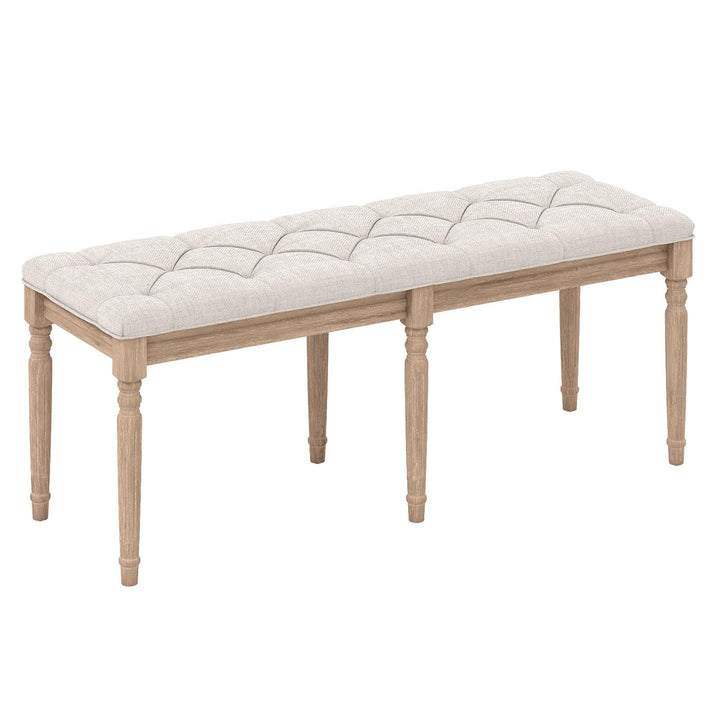 Giantex 47.5-inches Upholstered Dining Bench