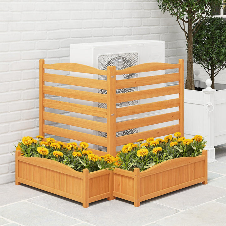 Giantex Air Conditioner Fence Outdoor