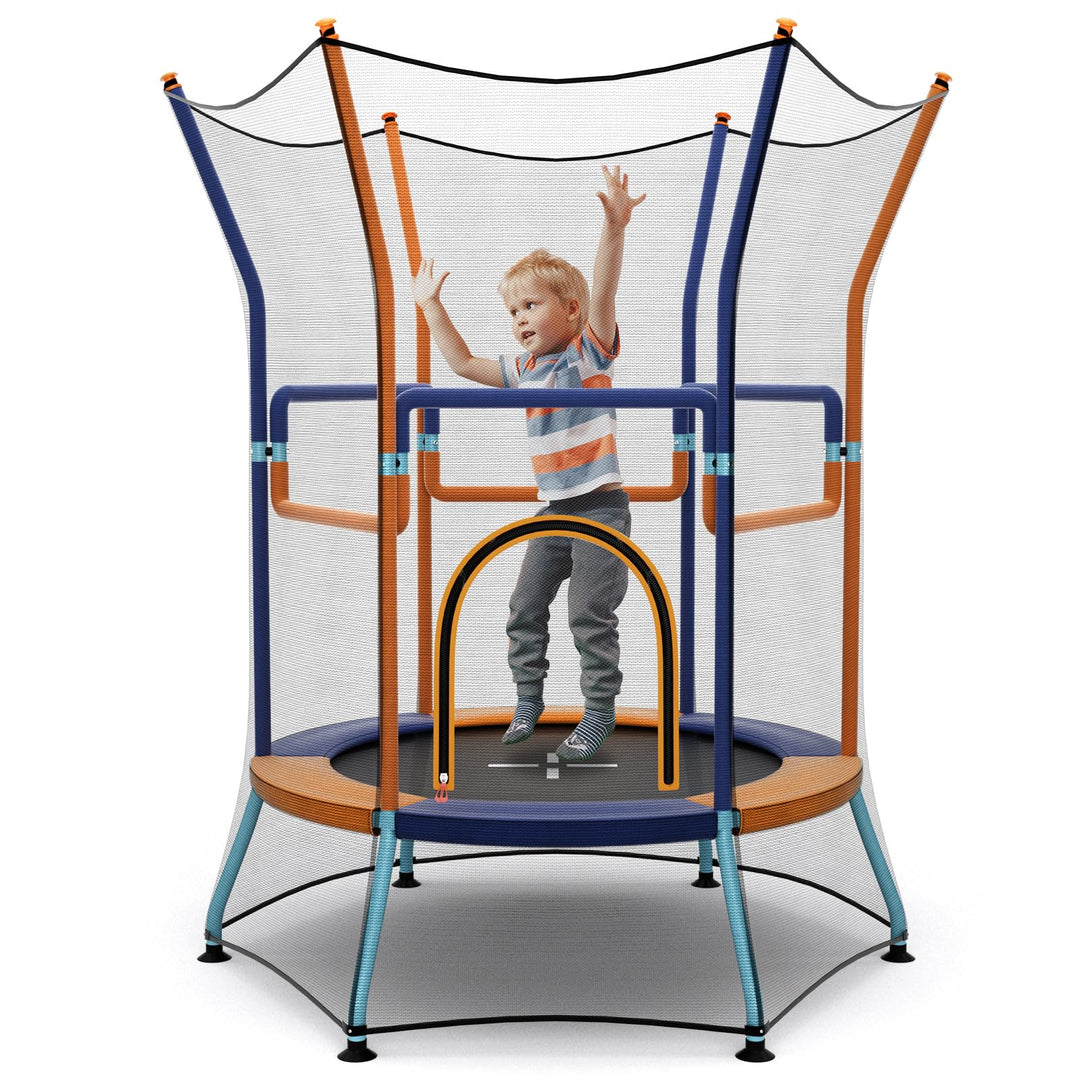 Giantex 48" Toddler Trampoline with Safety Enclosure Net