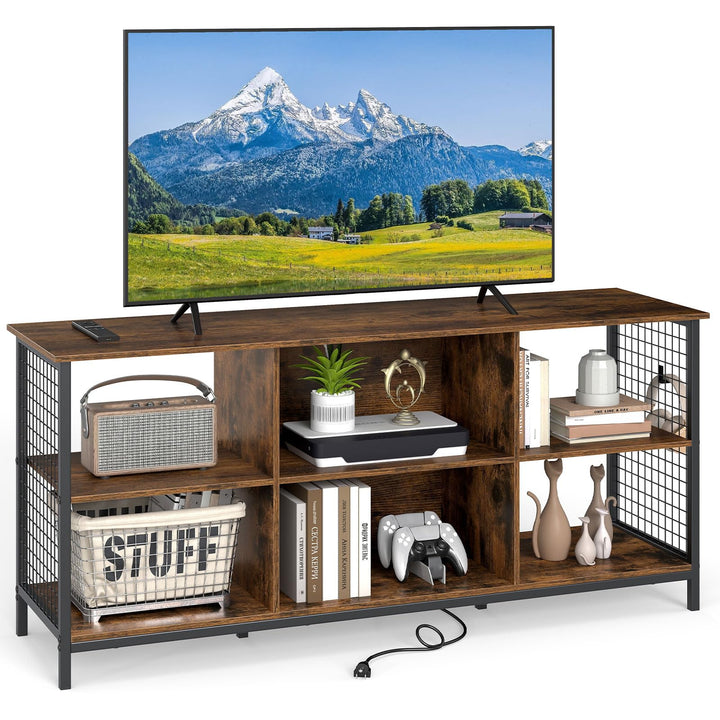 Giantex Industrial TV Stand for TVs up to 65 Inch