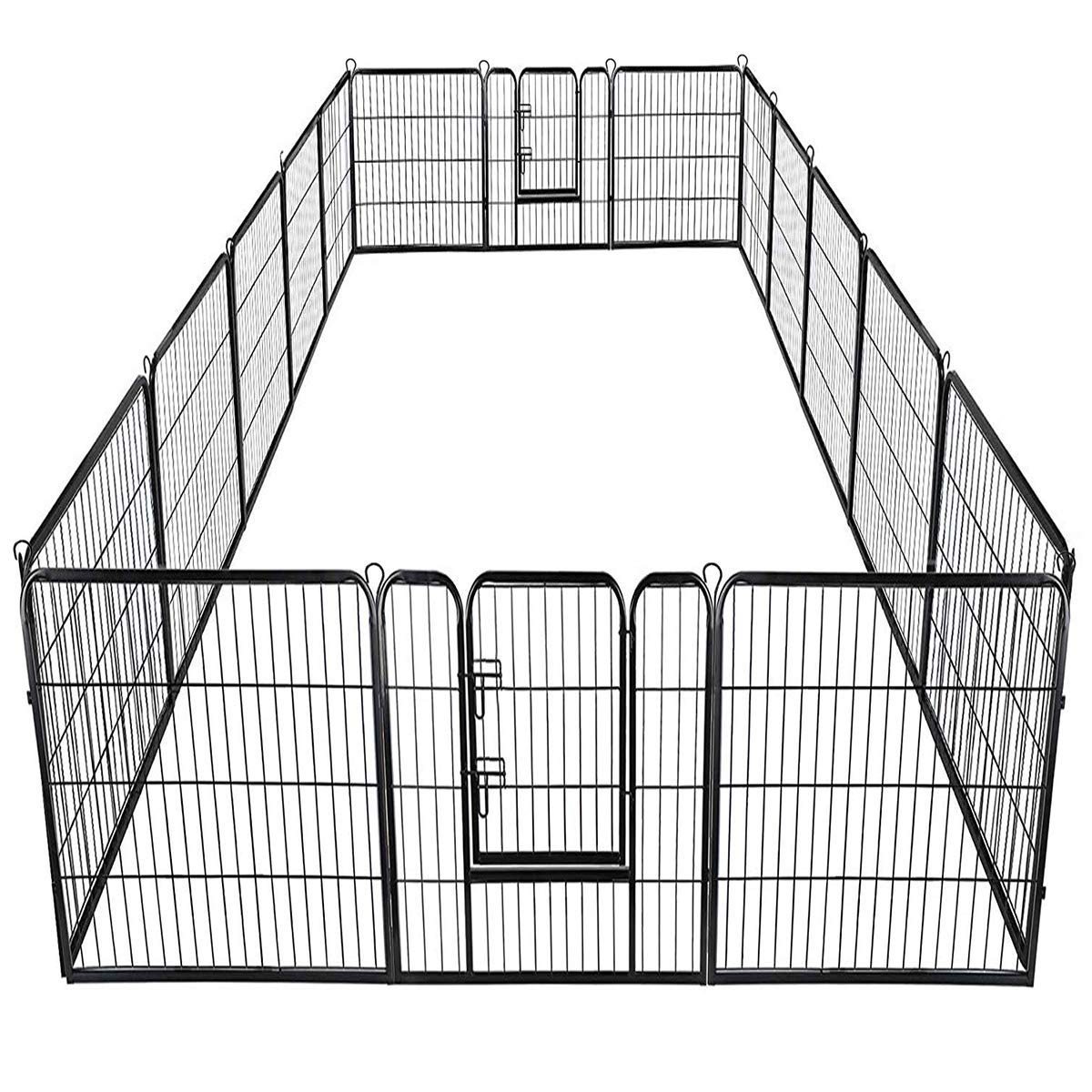 Giantex 48 inch Dog Playpen with Door (16 pannels)