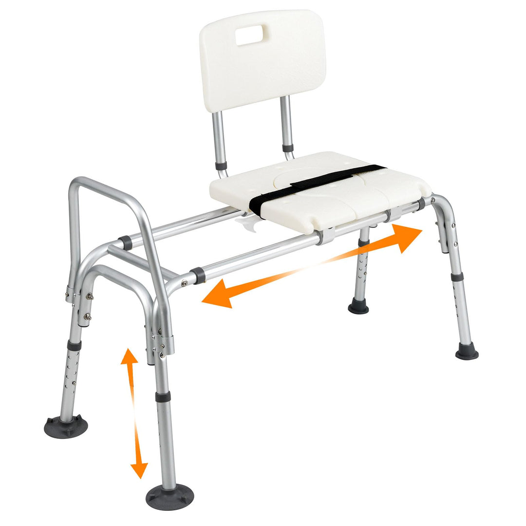 Giantex Sliding Tub Transfer Bench for Bathtub