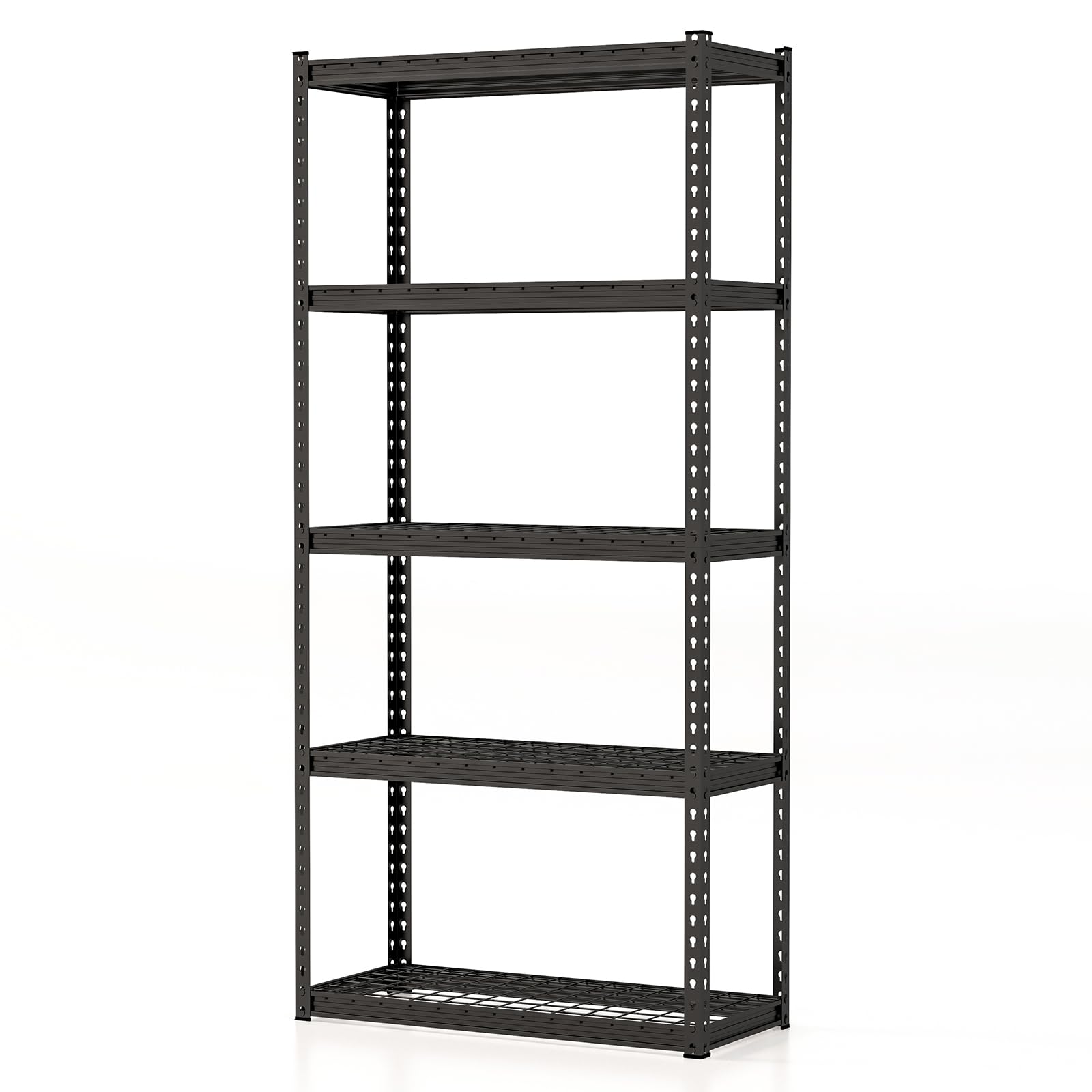 Giantex 5-Tier Storage Shelves, 35.5" x 15.5" x 72" Utility Rack Shelf