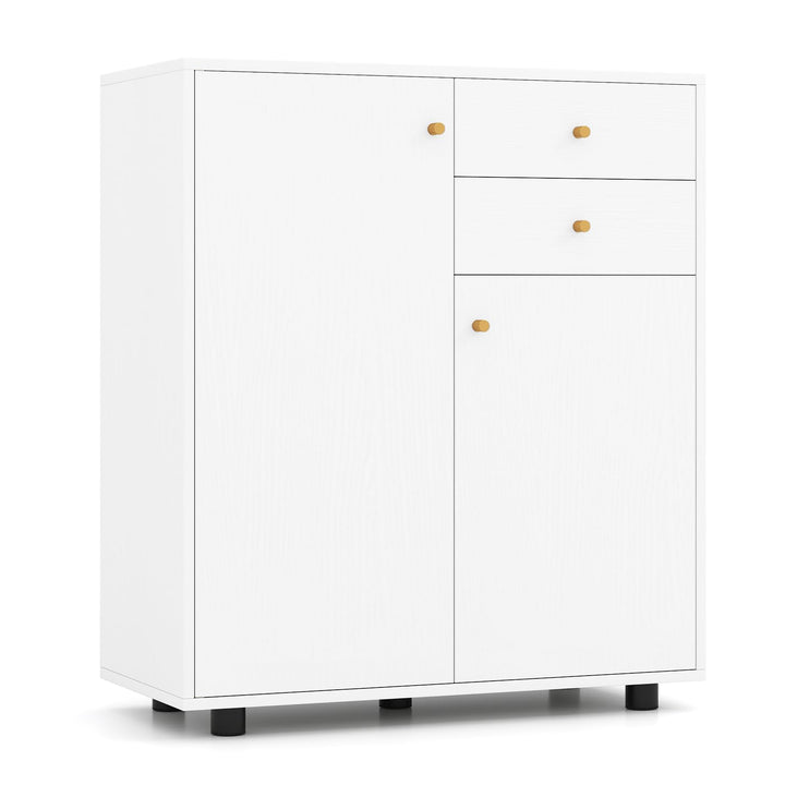Giantex Sideboard Buffet Cabinet Modern Sideboard Storage Cabinet