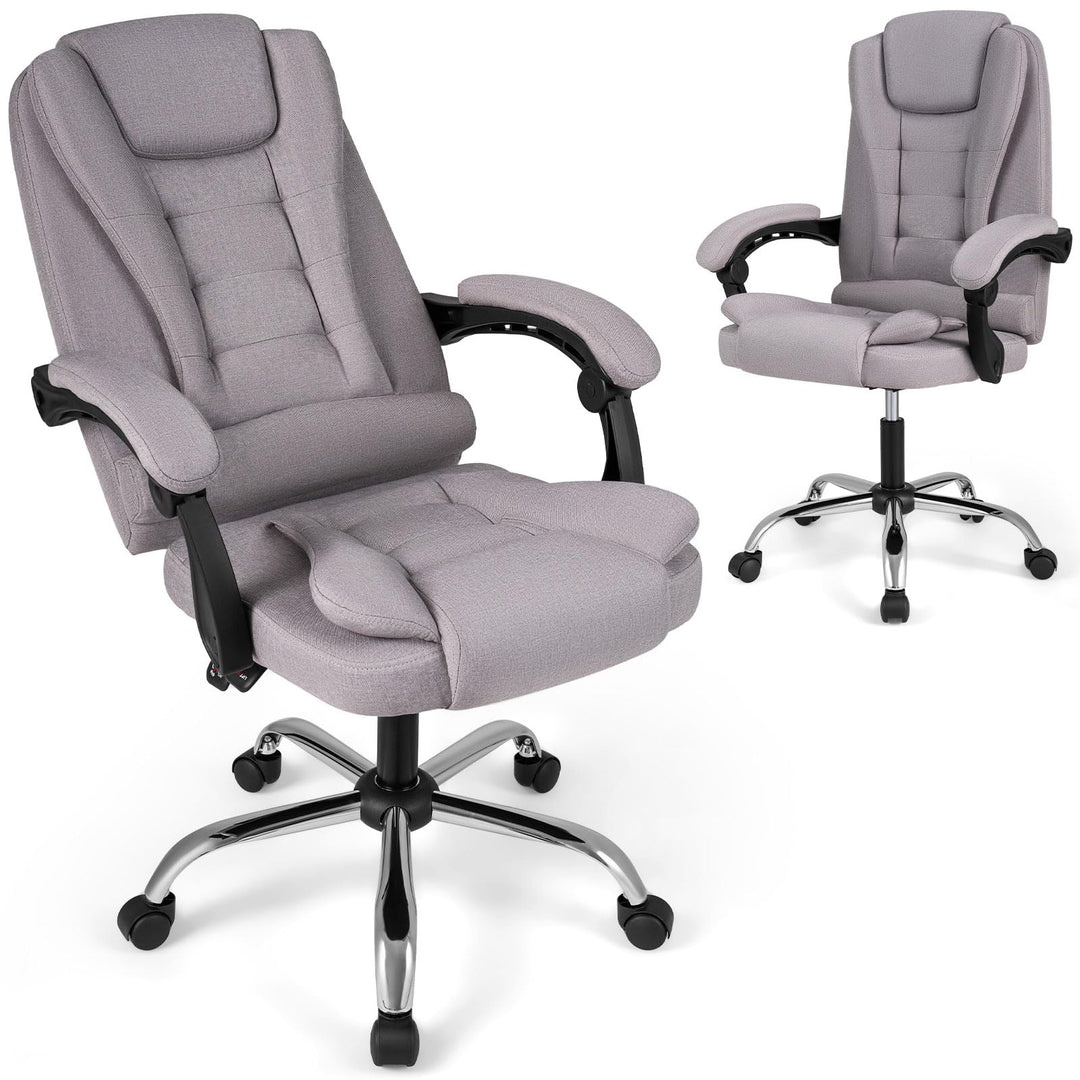 Giantex Office Executive Chair | Ergonomic Big High Back Computer Chair with Linkage Armrests