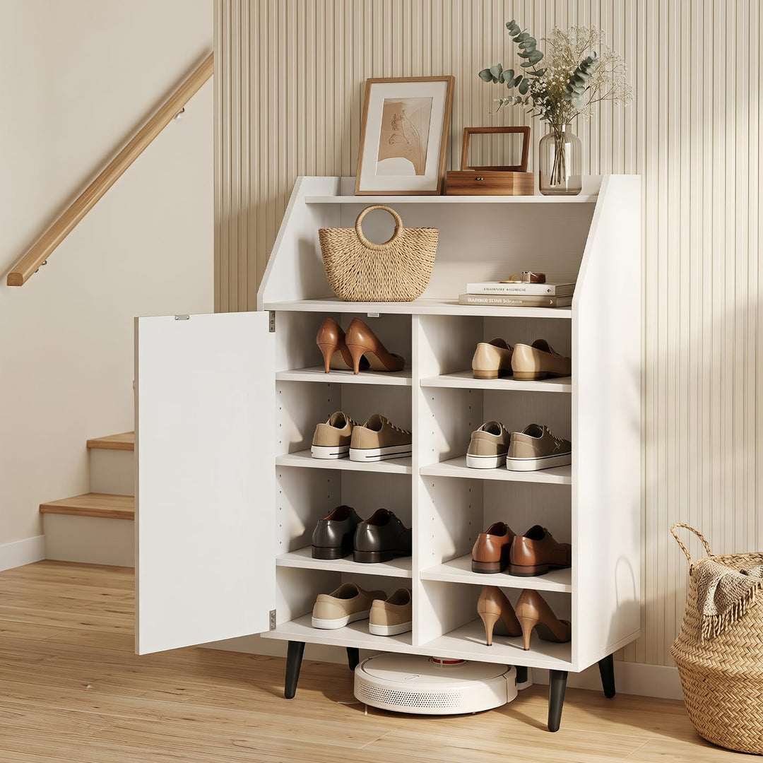 Giantex Shoe Storage Cabinet w/Single-Door
