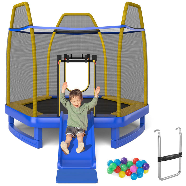 7 FT Trampoline for Kids - Giantex