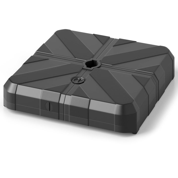 Giantex Fillbale Offset Patio Umbrella Base - Heavy Duty HDPE Cantilever Umbrella Stand