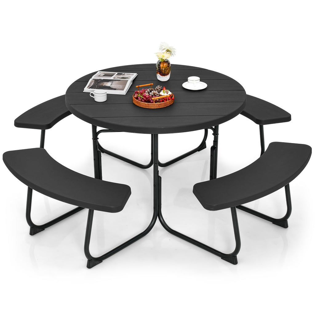 Giantex picnic table bench set discount
