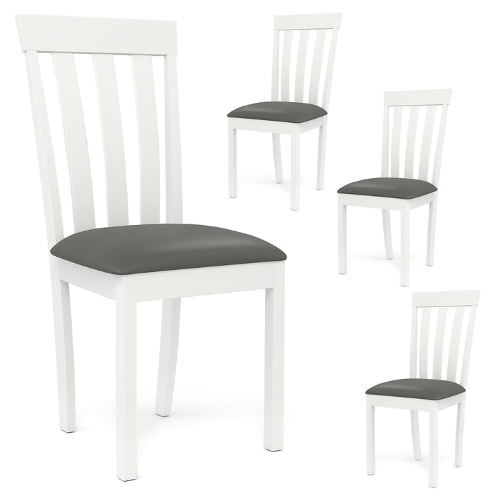 Giantex Wood Dining Chair, Mid Century Dining Side Chairs for Kitchen, Dining Room, Restaurant