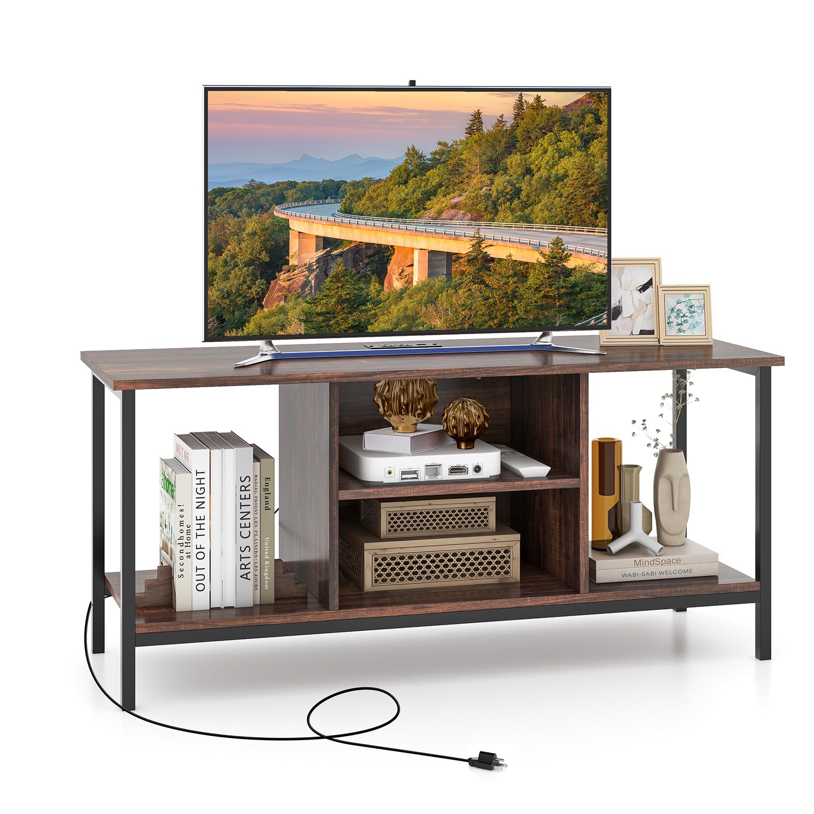 Giantex TV Stand for Bedroom, Entertainment Center for 50 Inch TV