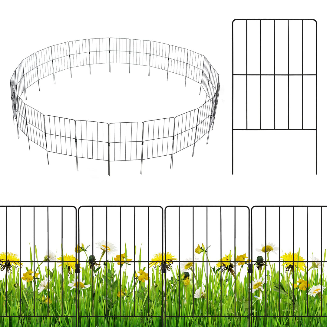 Giantex Decorative Garden Fence 25 Panels