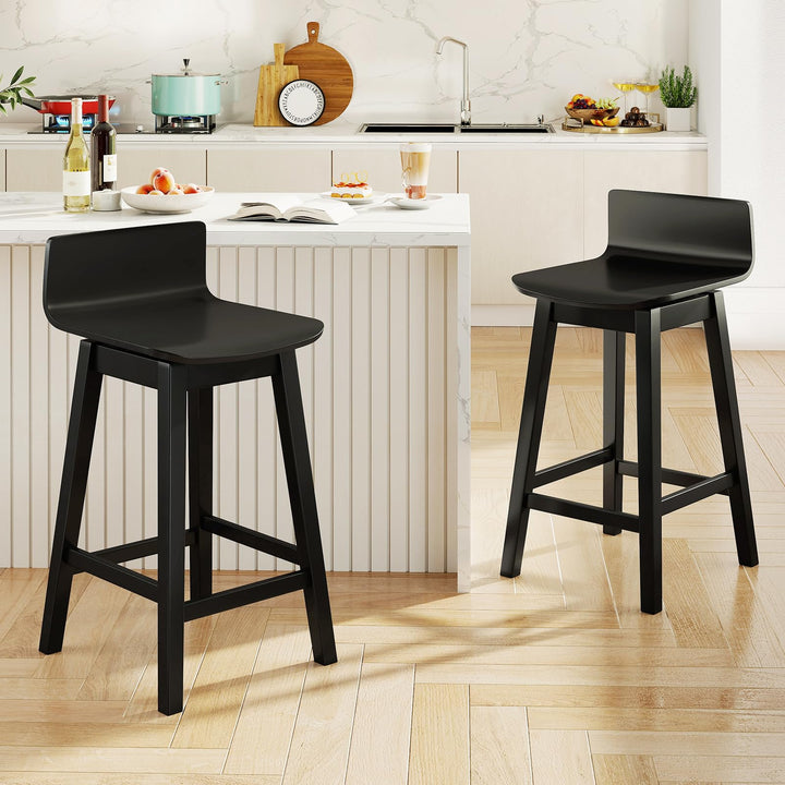 Giantex 24.5" Swivel Bar Stools Set of 2/4