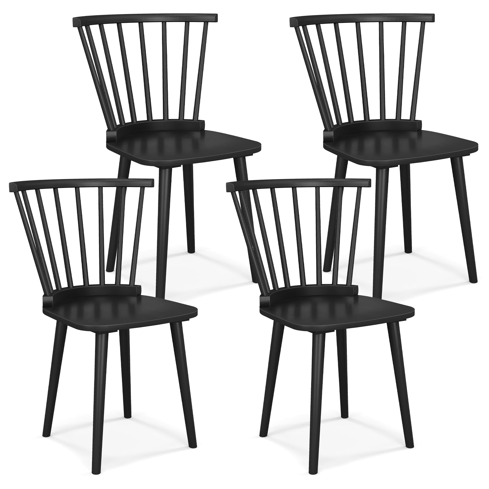 Giantex Wood Dining Chair, Windsor Dining Chairs