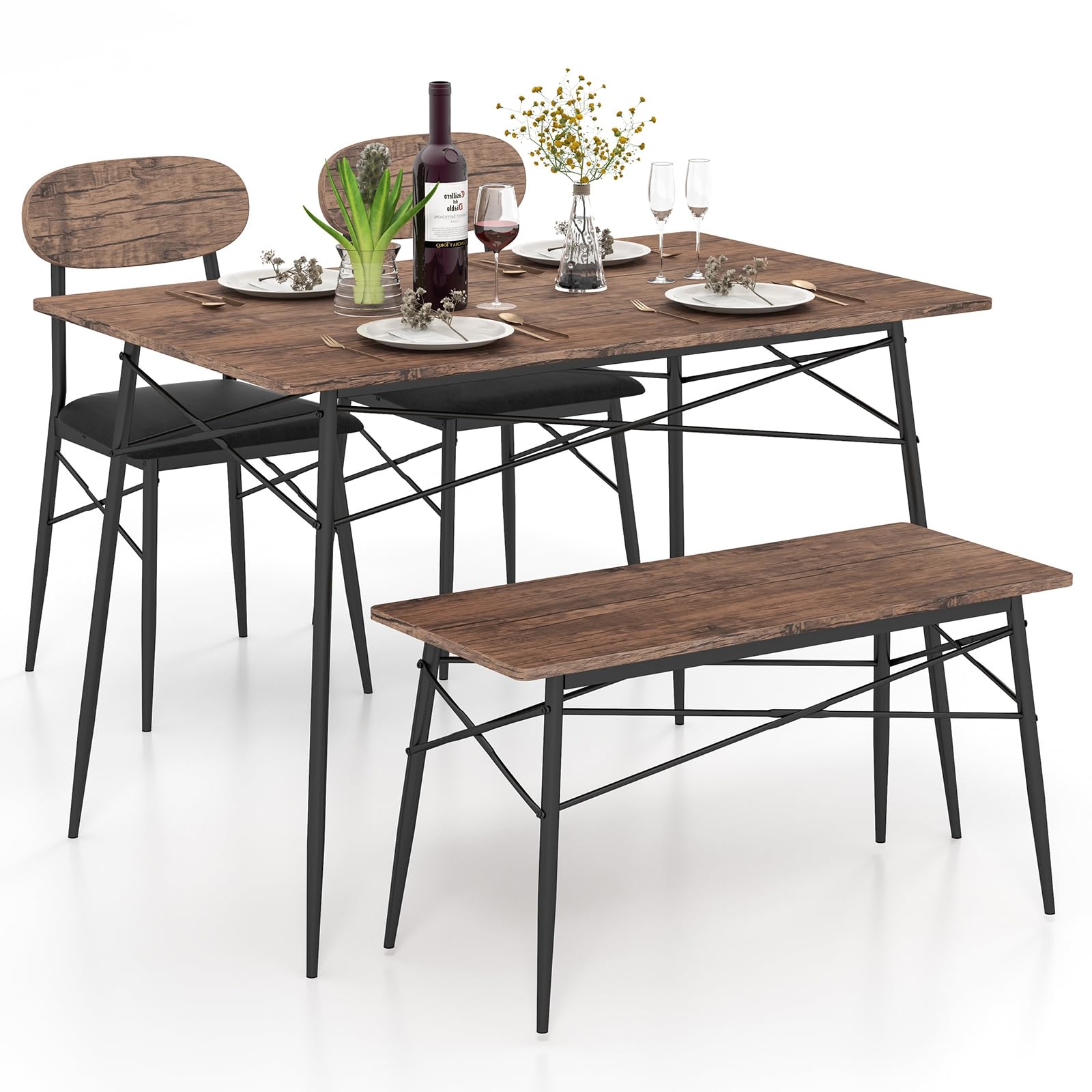 Giantex Dining Table Set for 4