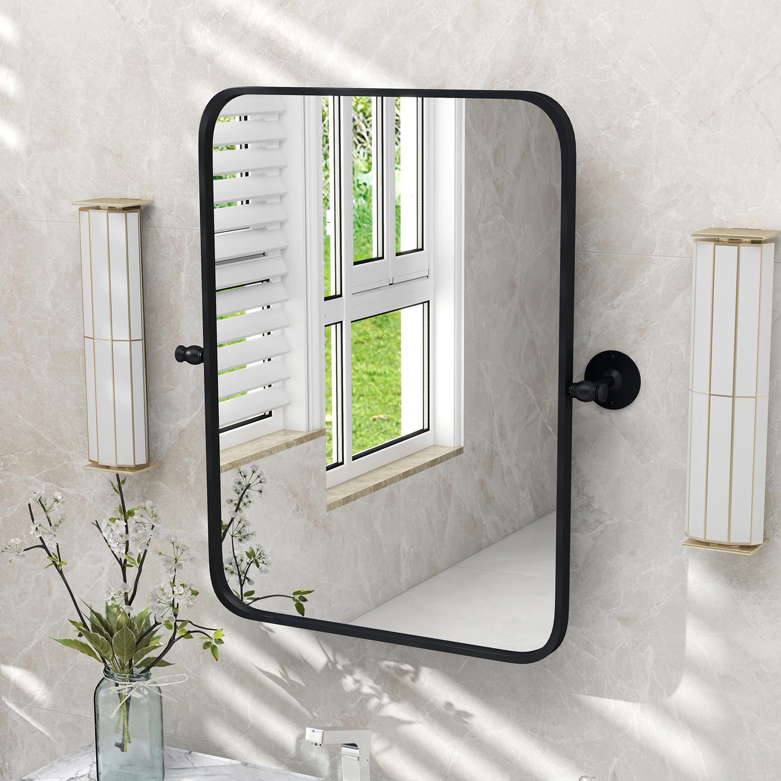 CHARMAID Wall Mirror for Bathroom