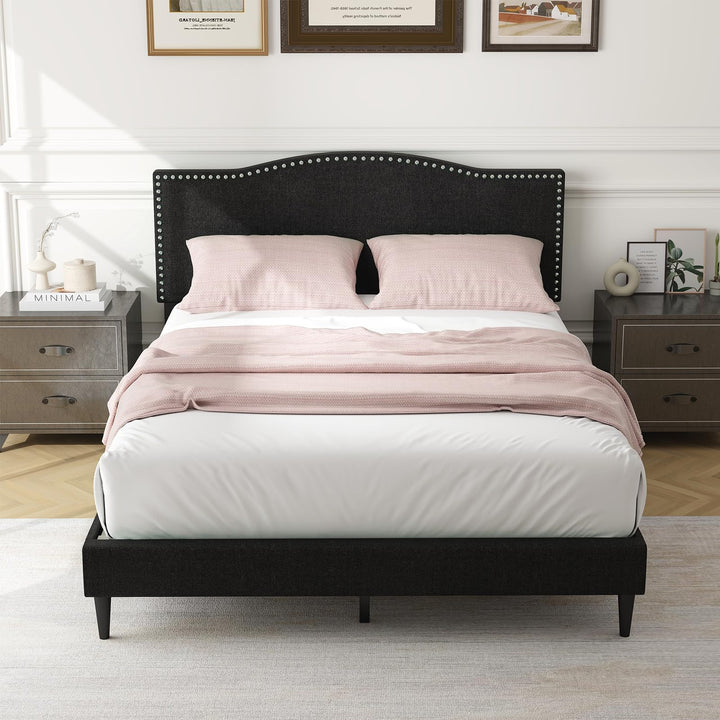 Giantex Queen Bed Frame with Headboard