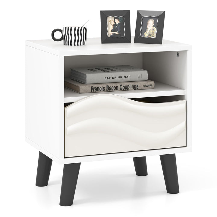 Giantex Mid Century Modern Nightstand