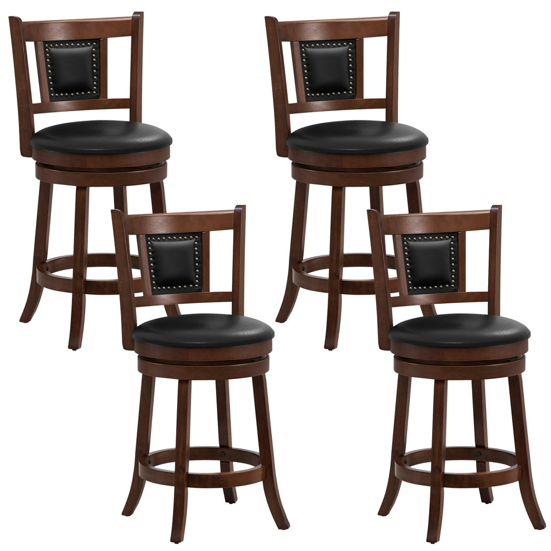 Giantex Swivel Bar Stools Set
