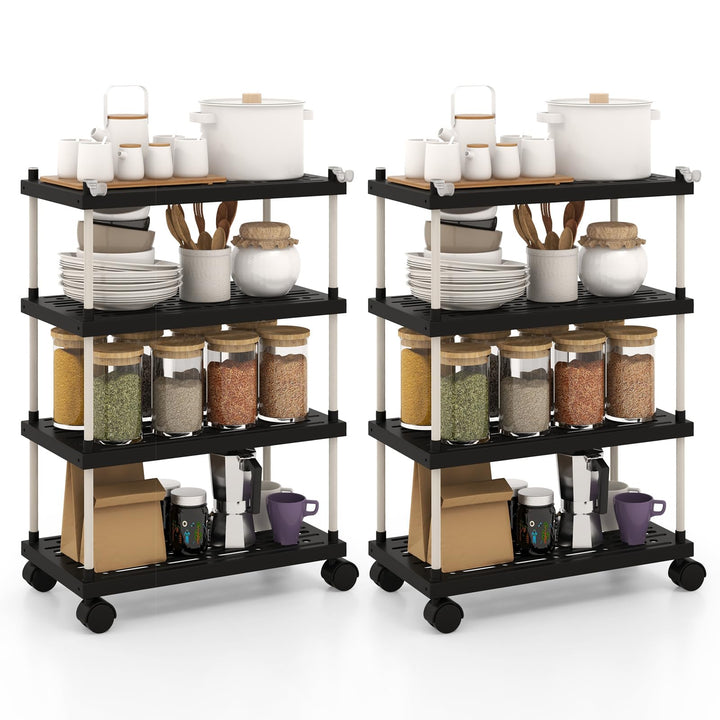 Giantex Kitchen Slim Storage Cart