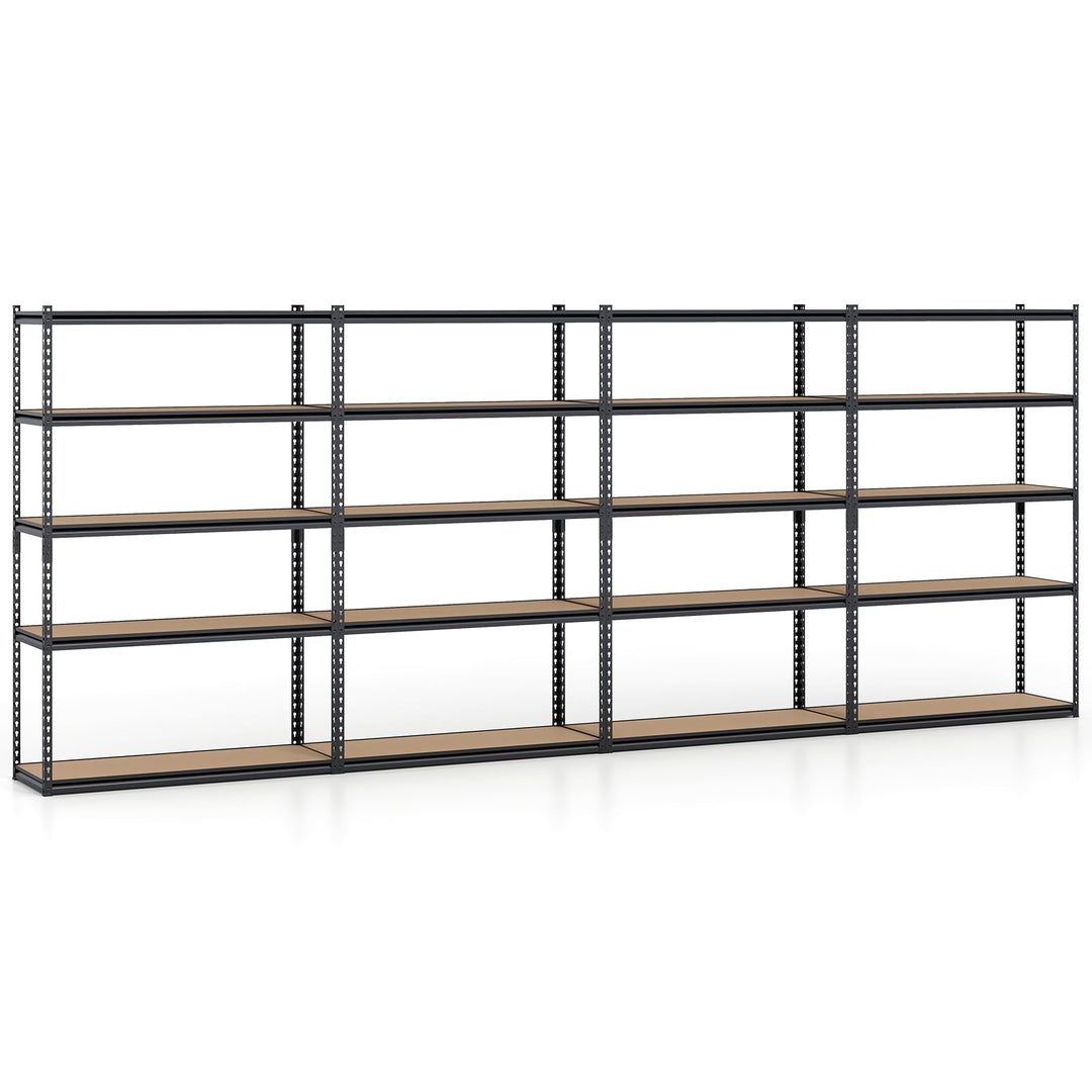 Giantex 5-Tier Metal Storage Shelves(1/2/3/4)