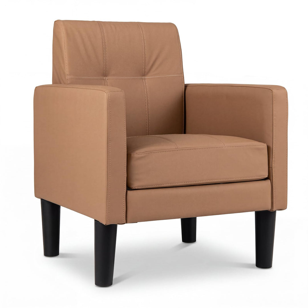 Giantex Modern Accent Chair with Removable Seat Cushion