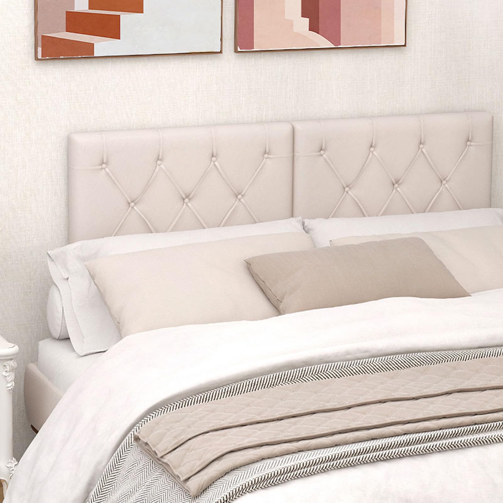 Giantex Upholstered Headboard for Full/Queen/King Size Bed