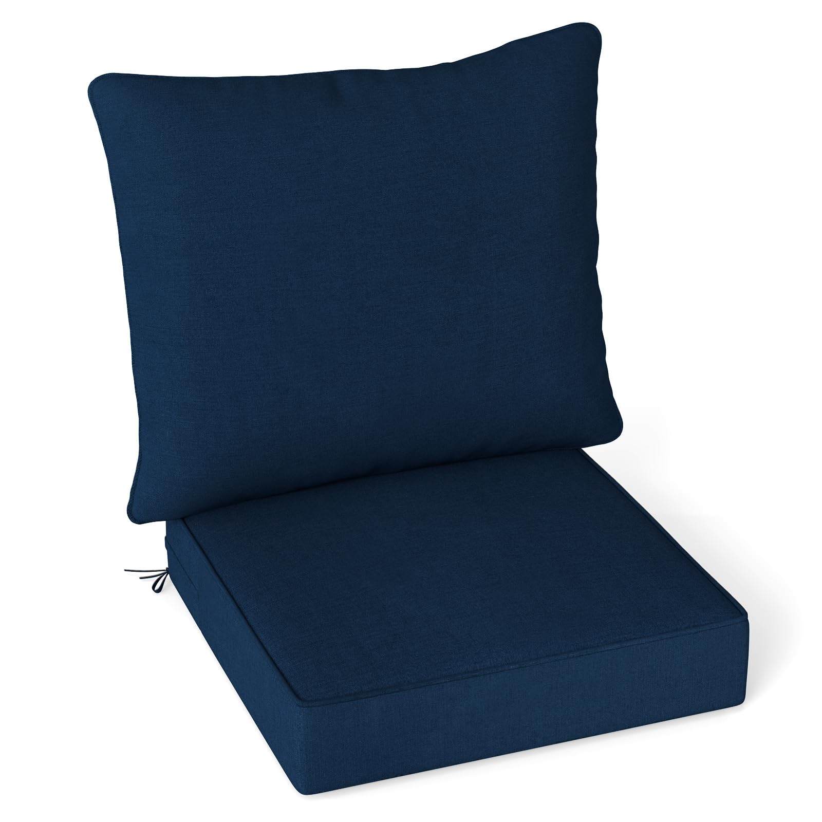 Giantex Patio Cushion Set with Pillow, Deep Seat and Back Cushion
