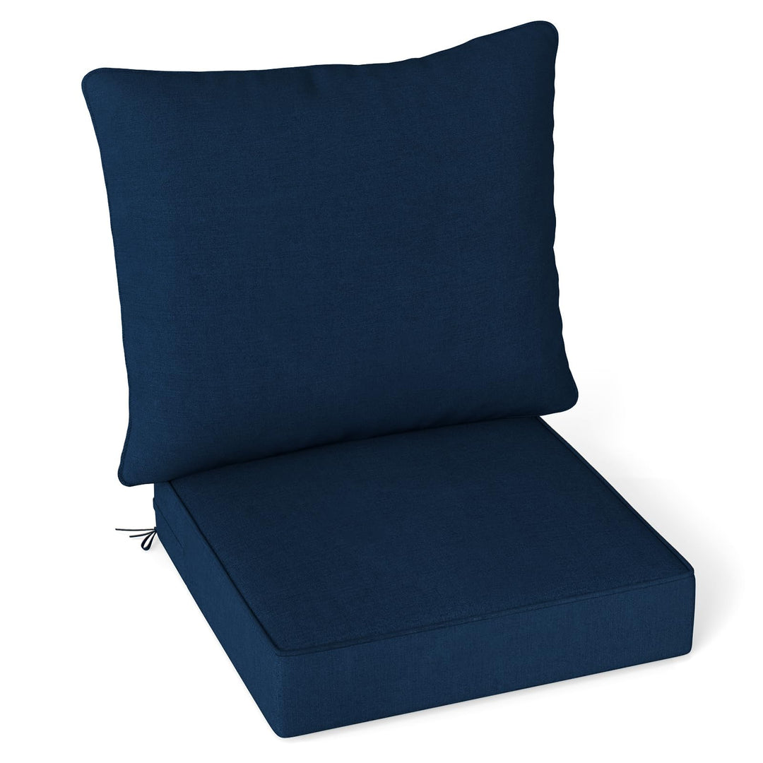 Giantex Patio Cushion Set with Pillow, Deep Seat and Back Cushion