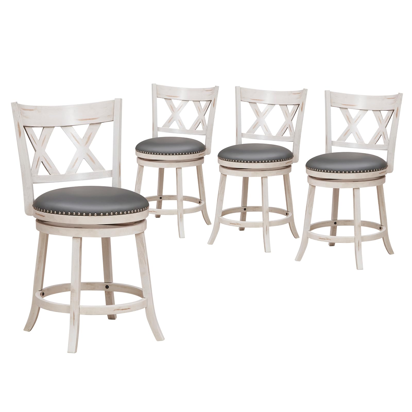 Giantex 25.5" Bar Stools Set