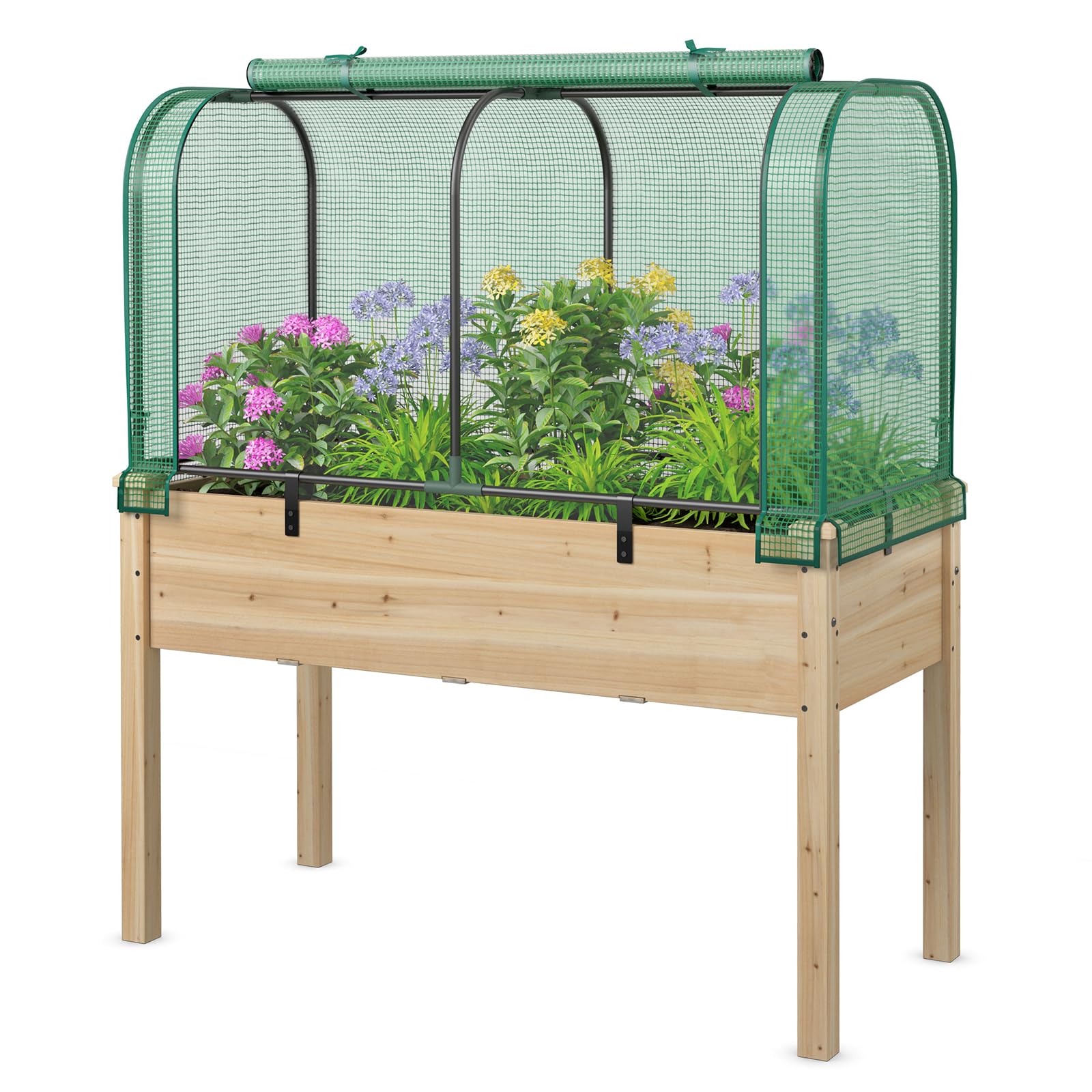 Giantex Raised Garden Bed with Cover