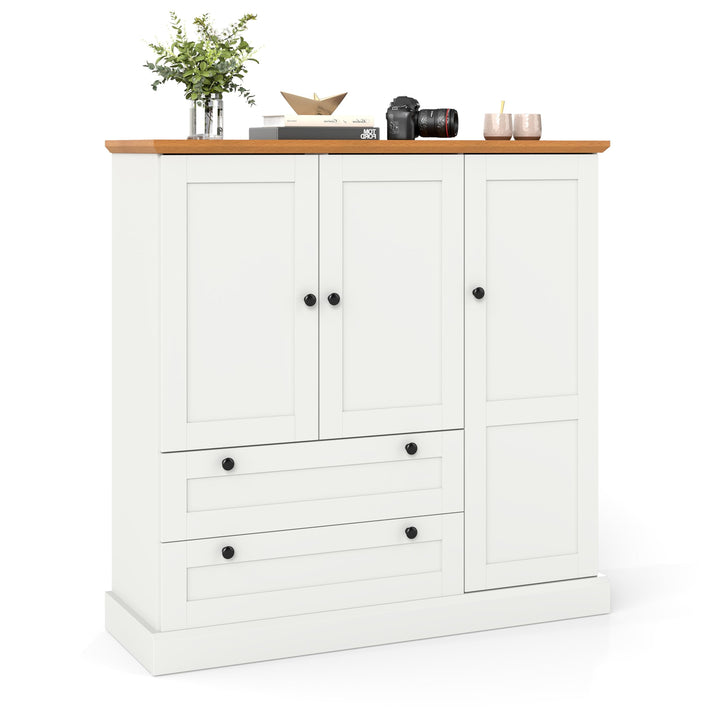 Giantex Buffet Cabinet with Storage for Coffee Bar Dining Living Room Entryway