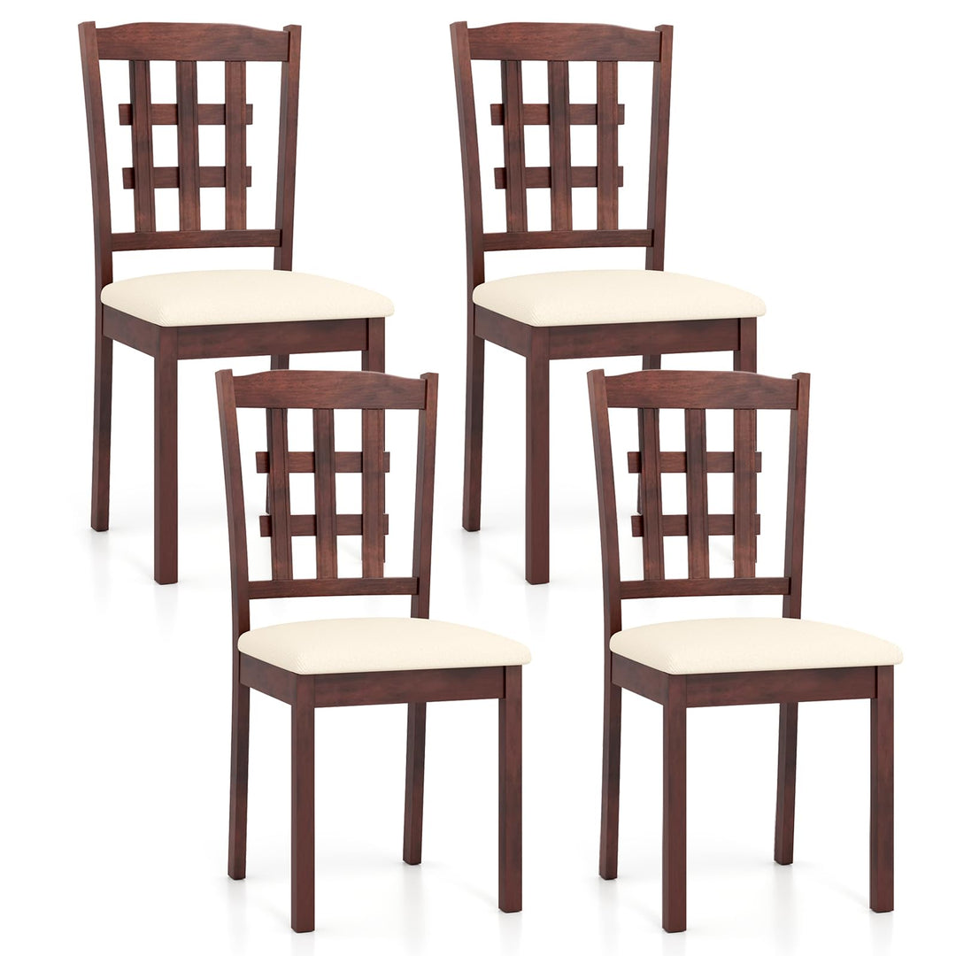 Giantex Wooden Dining Chairs Set of (2/4)