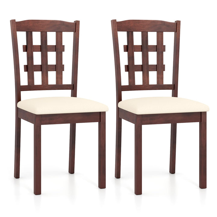 Giantex Wooden Dining Chairs Set of (2/4)