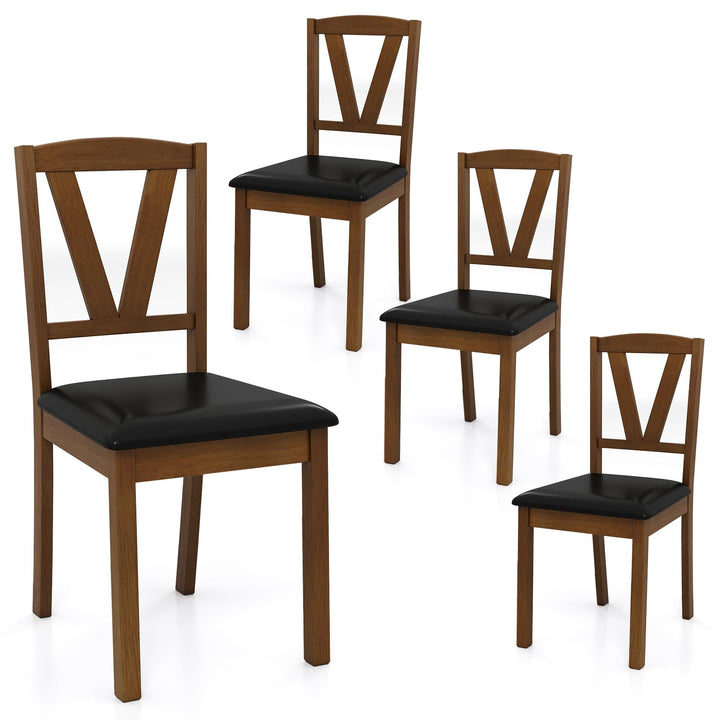 Giantex Wooden Dining Chairs Set (2/4)