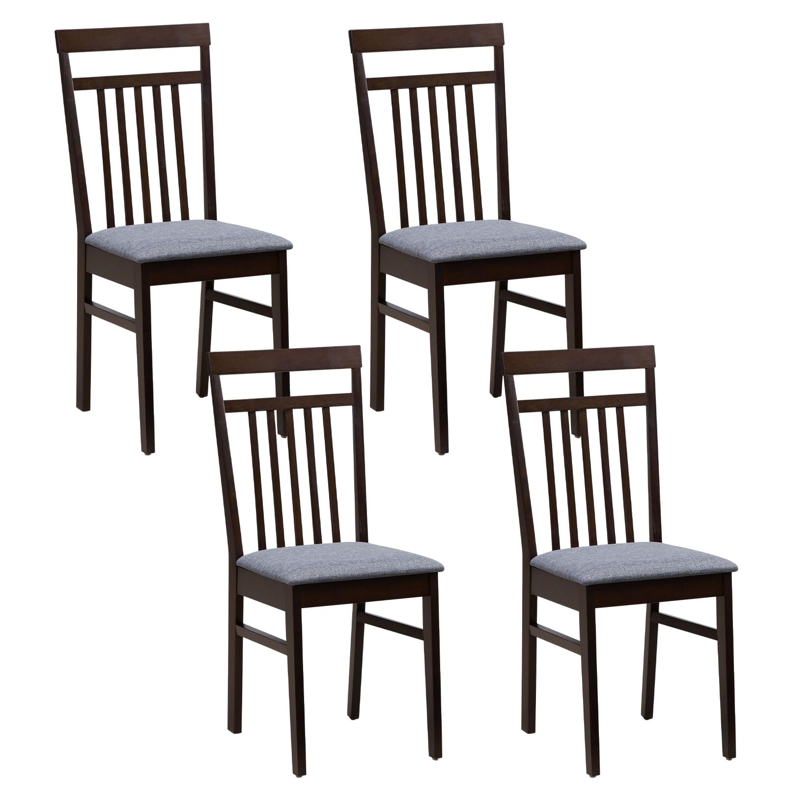 Giantex Wood Dining Chairs Set