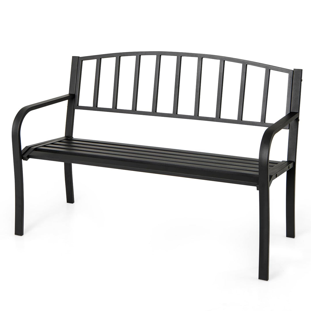 Giantex 660lbs Patio Garden Bench with Backrest