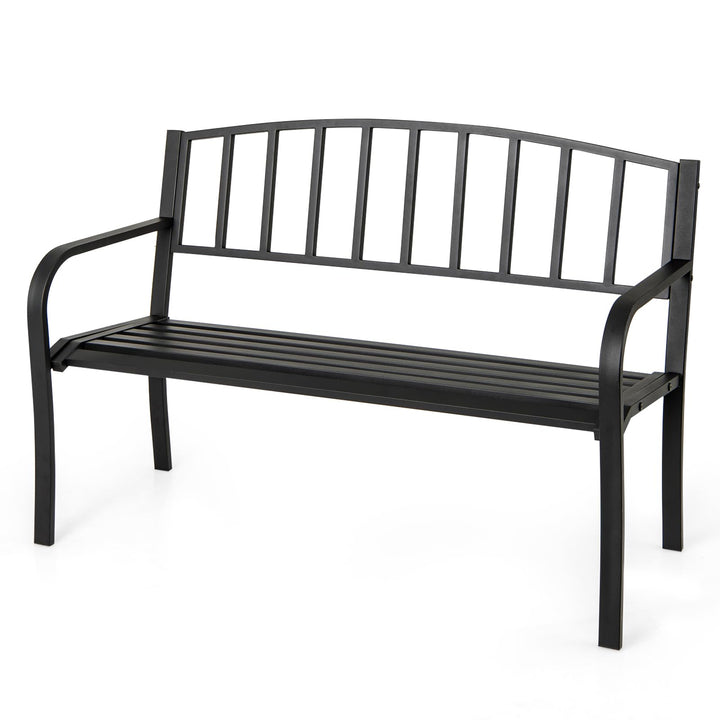 Giantex 660lbs Patio Garden Bench with Backrest